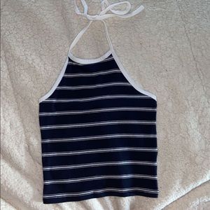 Halter neck crop top